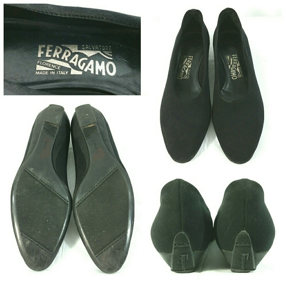 Salvatore Ferragamo Soft Stretchy Fabric Shoes